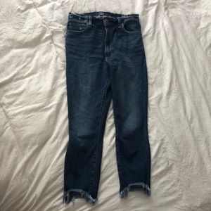 ABERCROMBIE & FITCH HIGH RISE ANKLE JEANS 27S